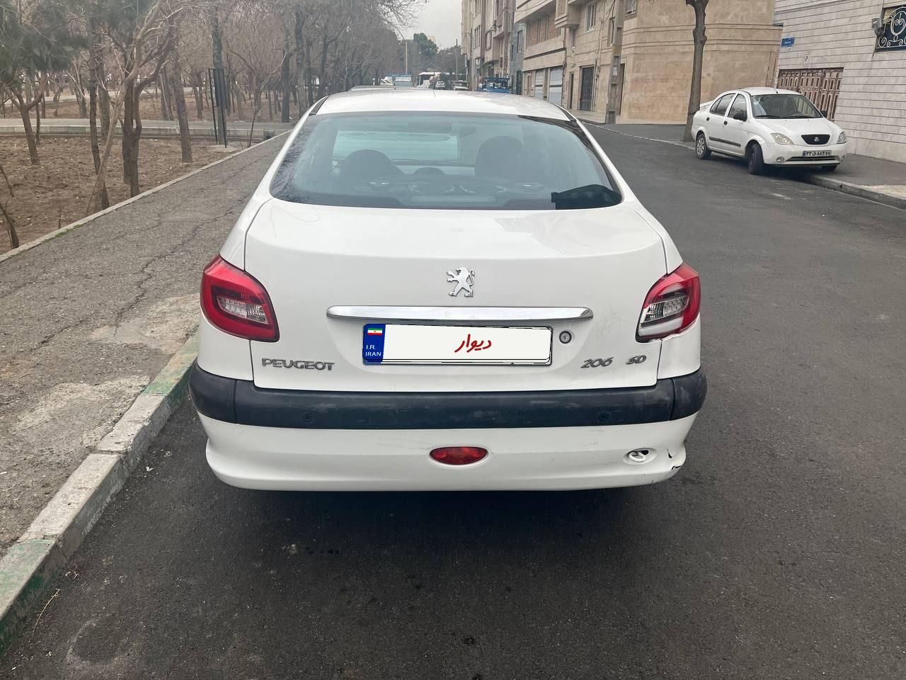 پژو 206 SD v8 - 1393