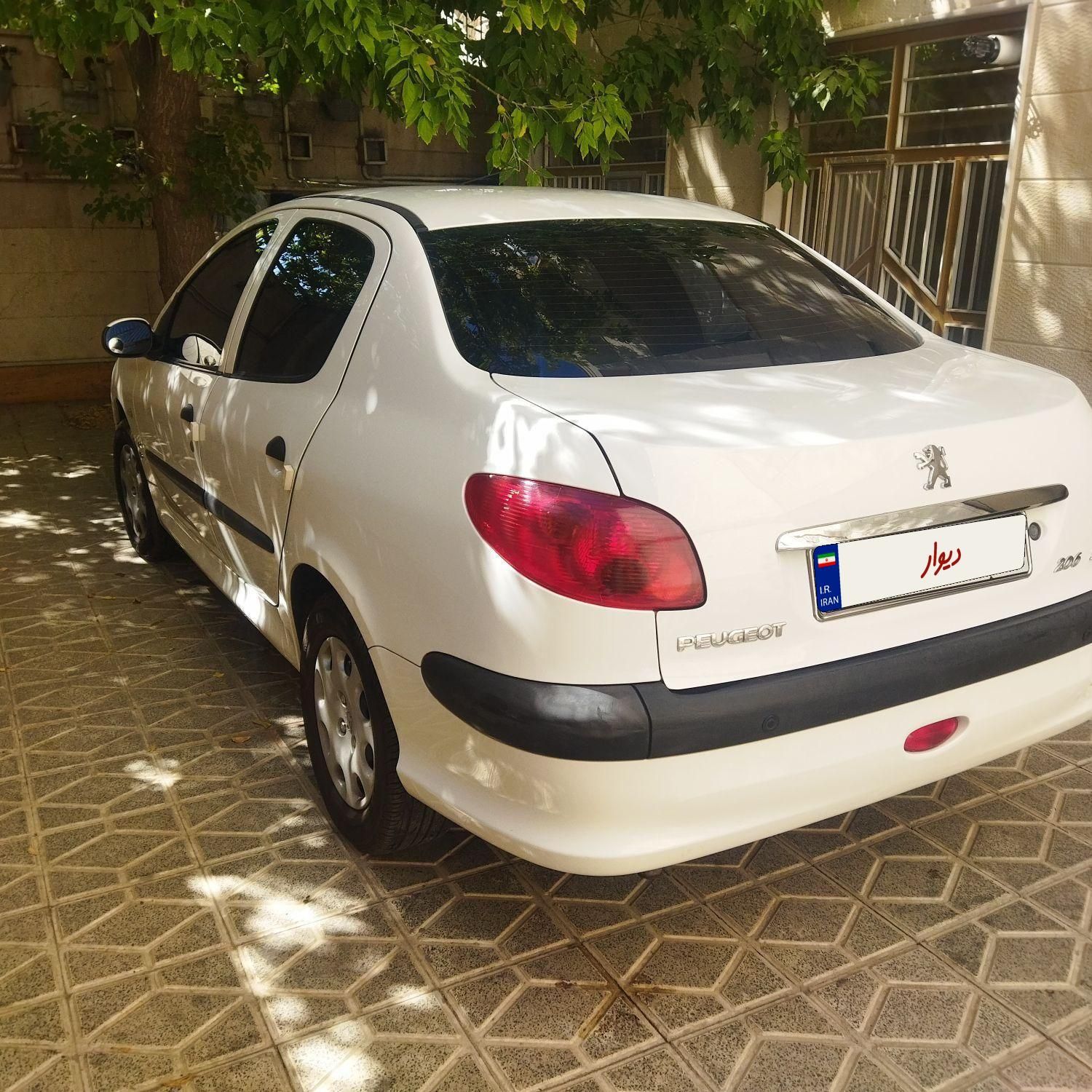 پژو 206 SD v8 - 1395