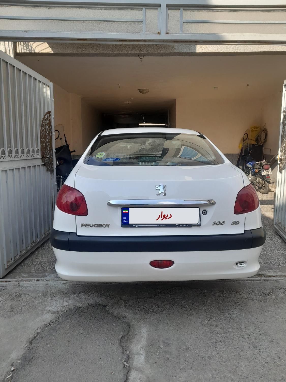 پژو 206 SD v8 - 1398