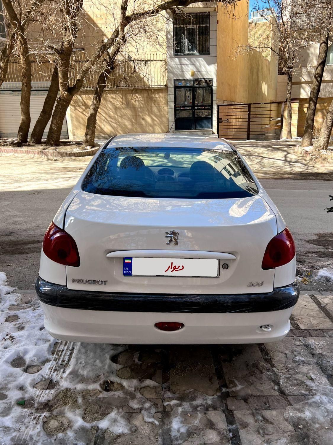 پژو 206 SD v8 - 1396