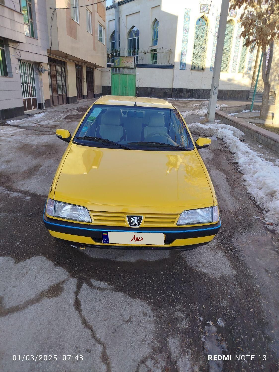 پژو 405 GLI - دوگانه سوز CNG - 1386