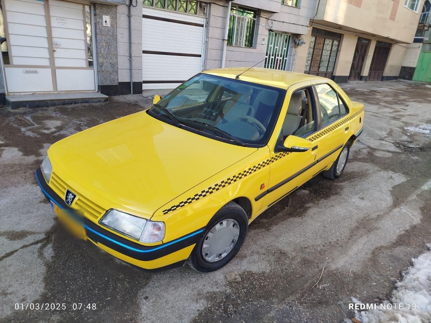 پژو 405 GLI - دوگانه سوز CNG - 1386