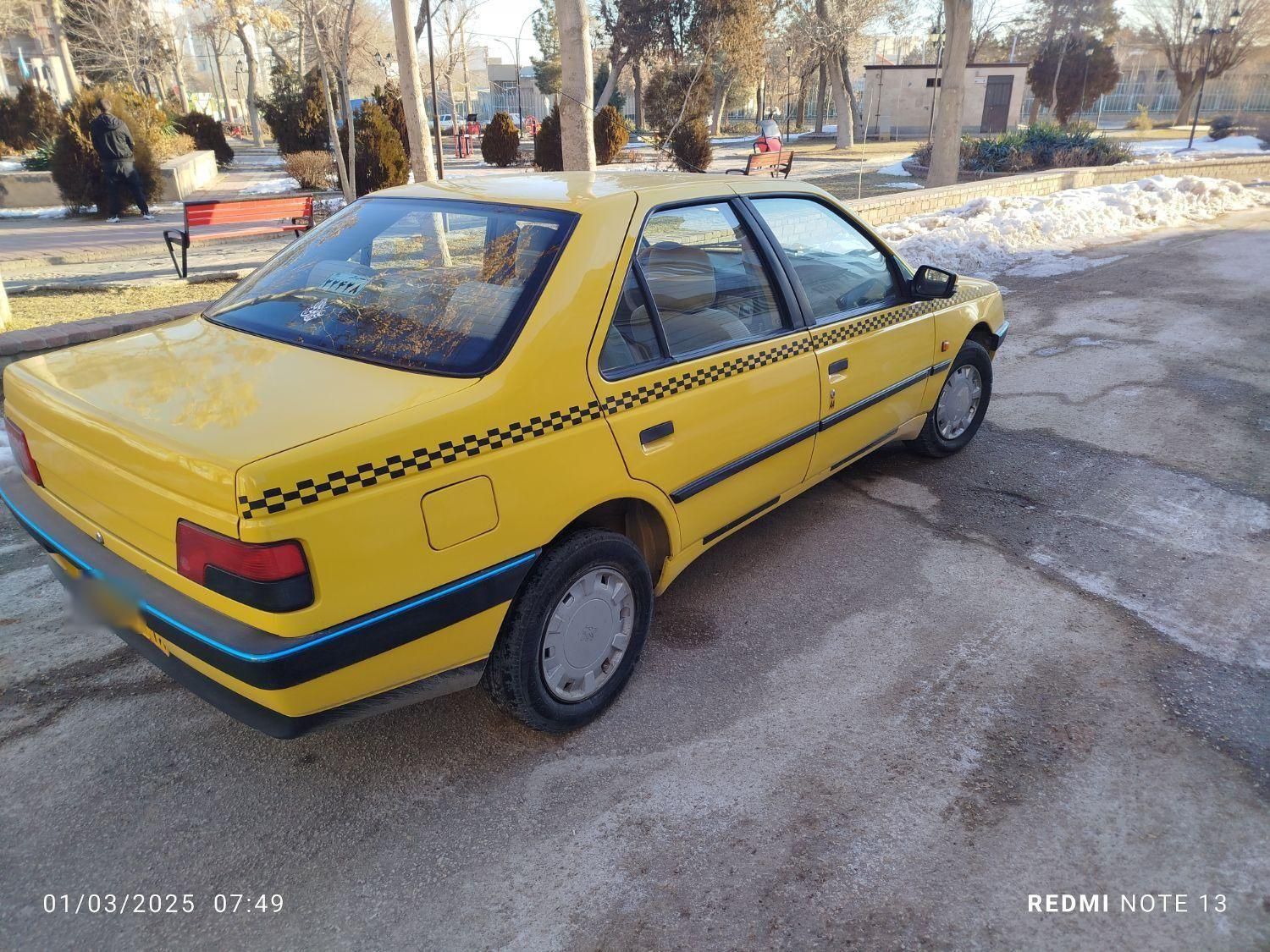 پژو 405 GLI - دوگانه سوز CNG - 1386