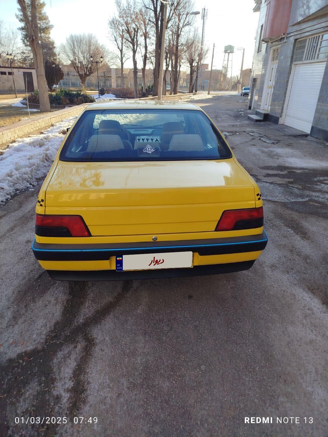 پژو 405 GLI - دوگانه سوز CNG - 1386