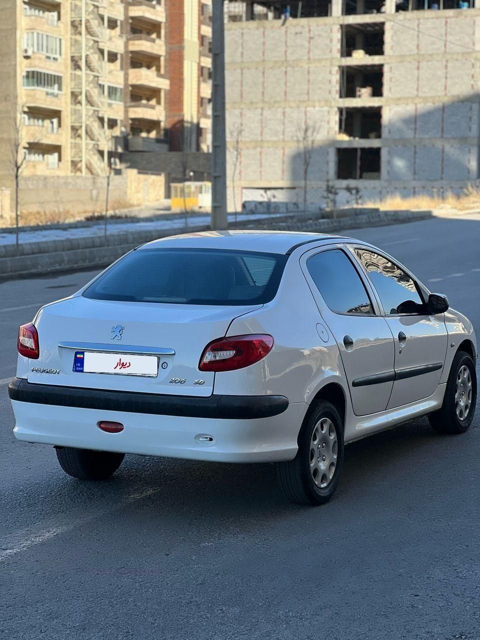 پژو 206 SD v8 - 1393