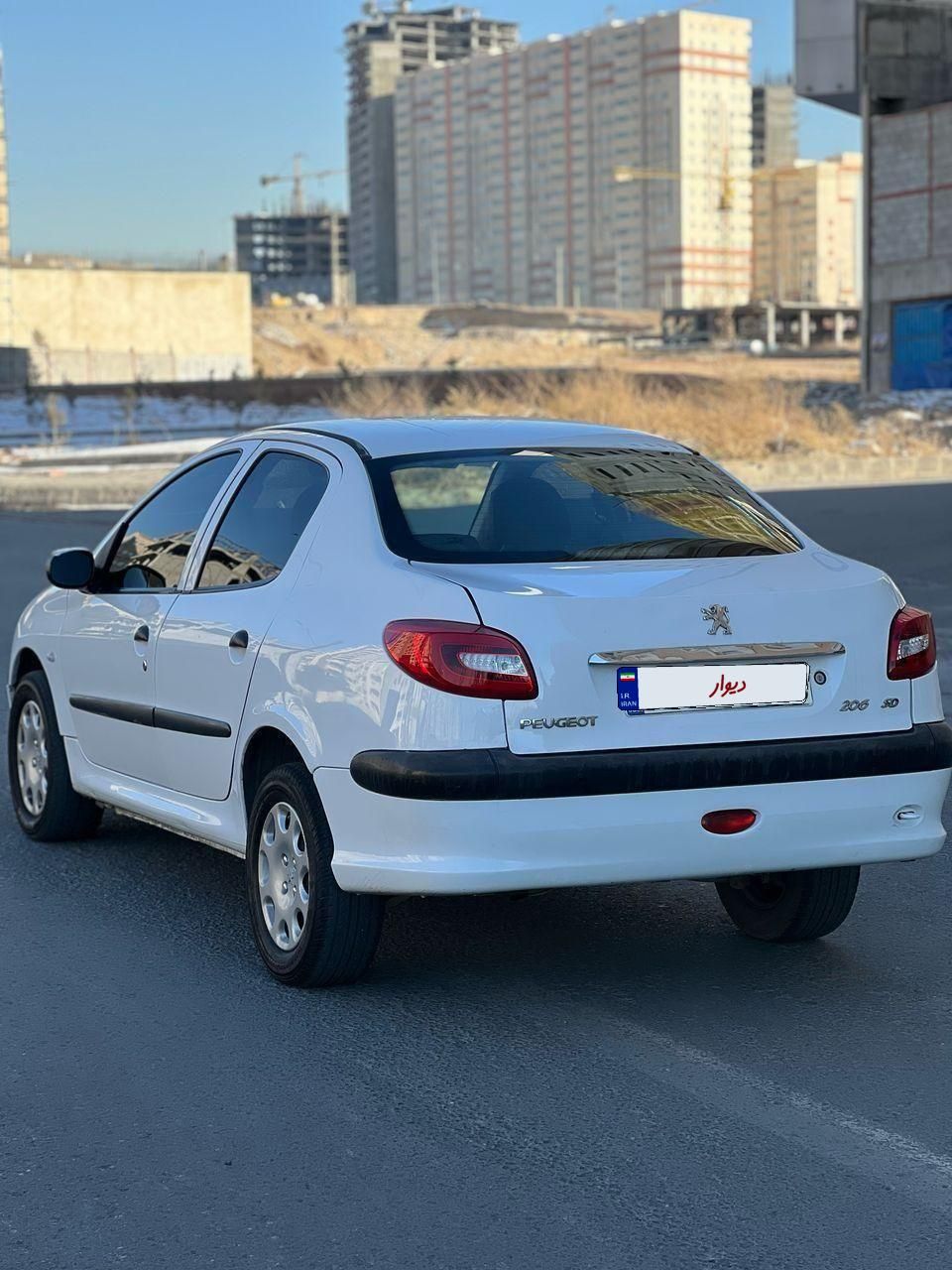 پژو 206 SD v8 - 1393