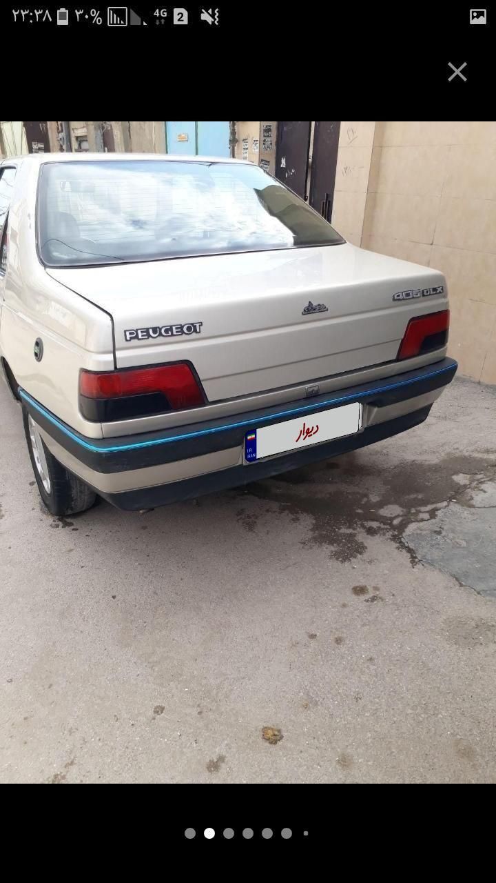 پژو 405 GLI - دوگانه سوز CNG - 1385