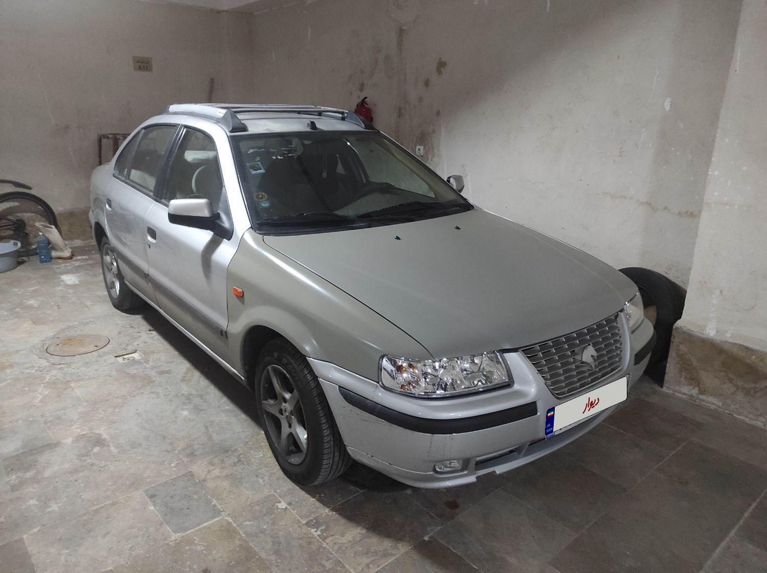 سمند LX EF7 دوگانه سوز - 1389