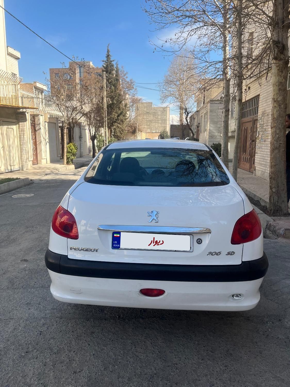 پژو 206 SD v8 - 1392