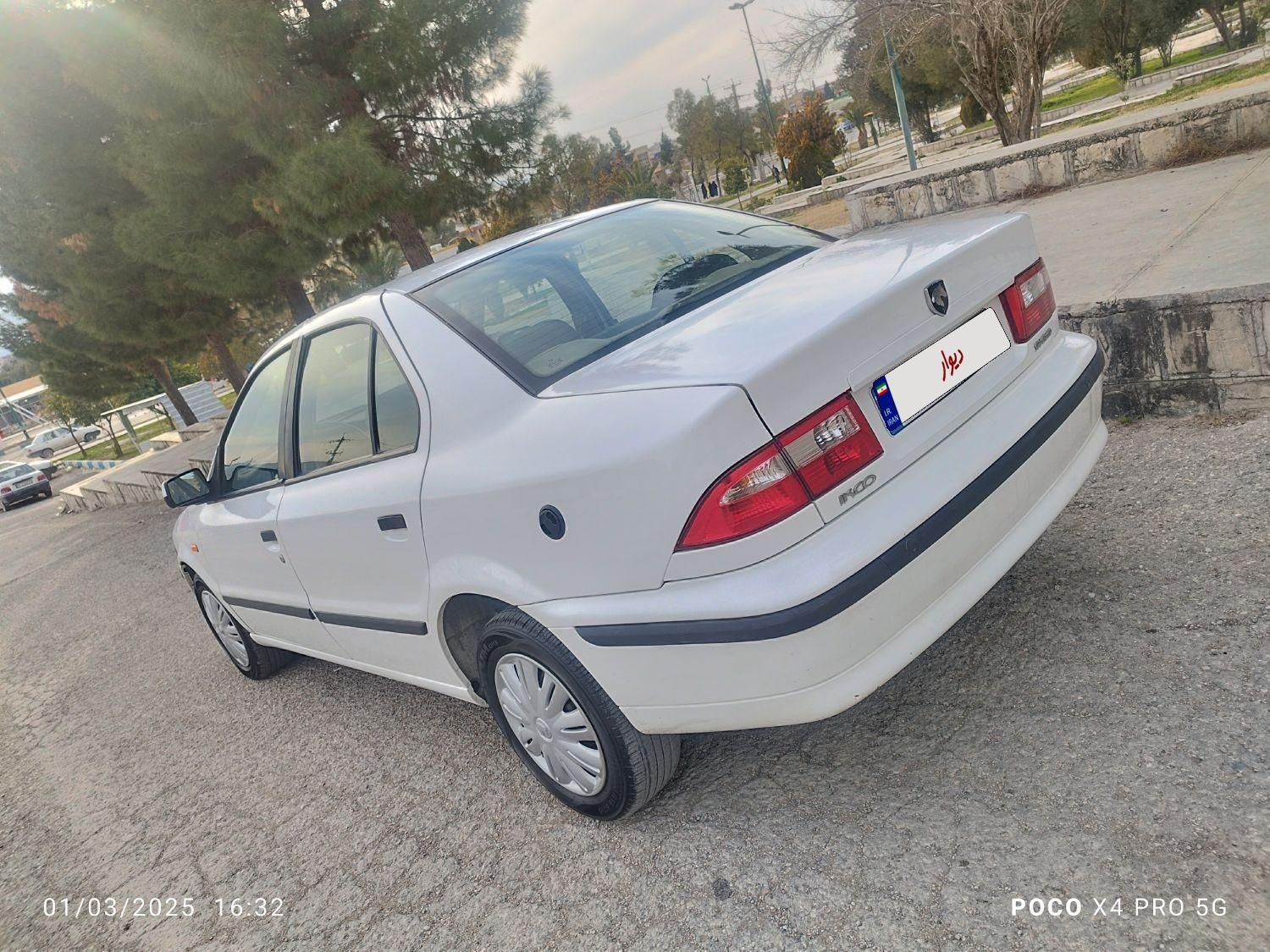 سمند LX EF7 دوگانه سوز - 1390