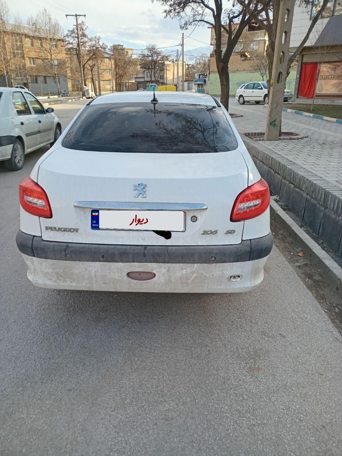 پژو 206 SD v8 - 1393