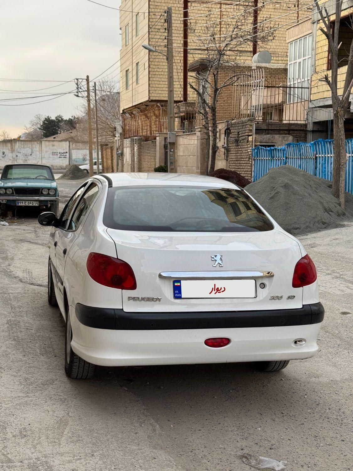 پژو 206 SD v8 - 1396