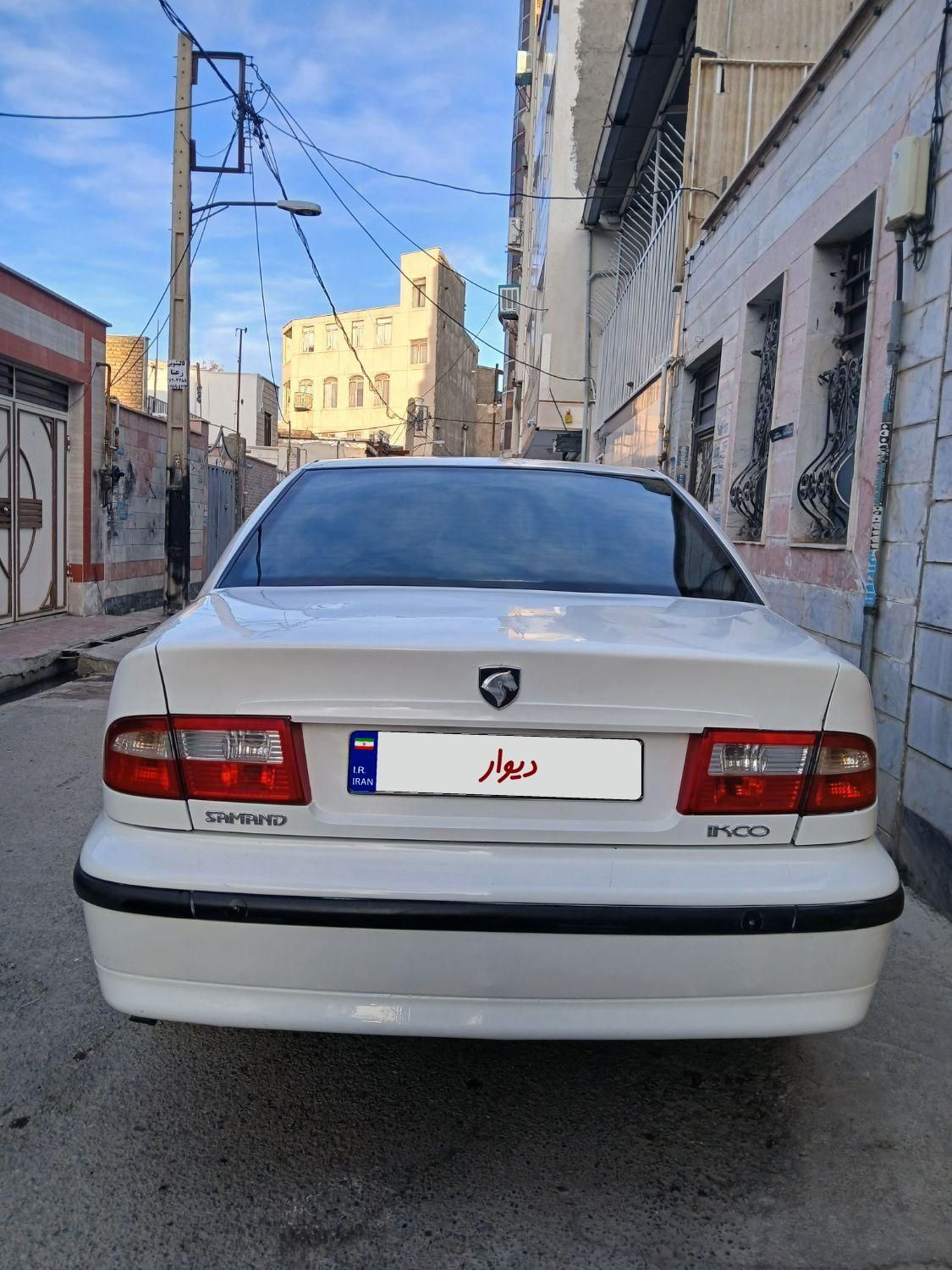 سمند LX EF7 دوگانه سوز - 1389