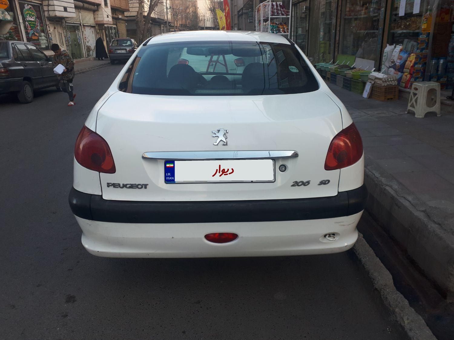 پژو 206 SD v8 - 1394