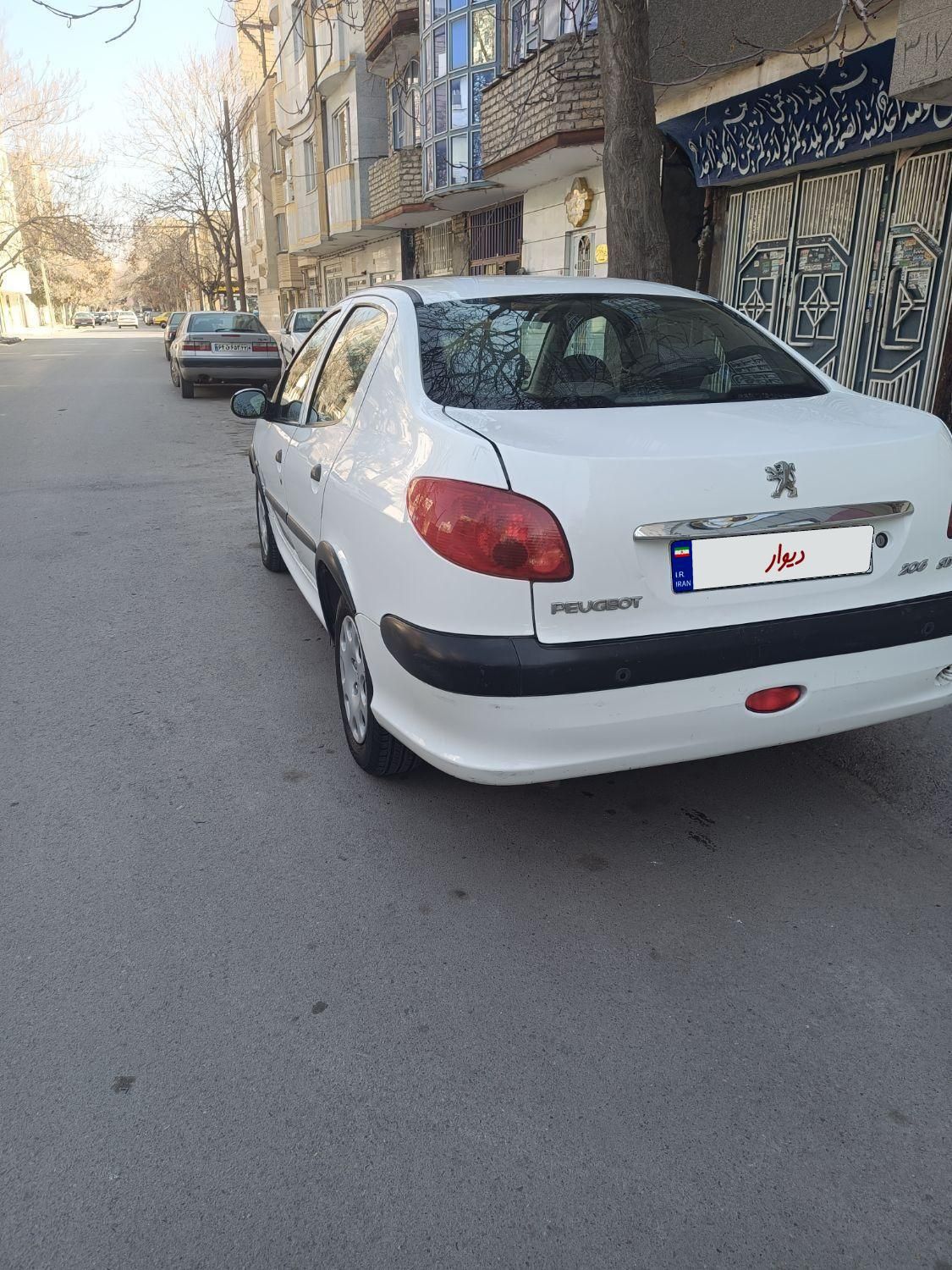 پژو 206 SD v8 - 1396