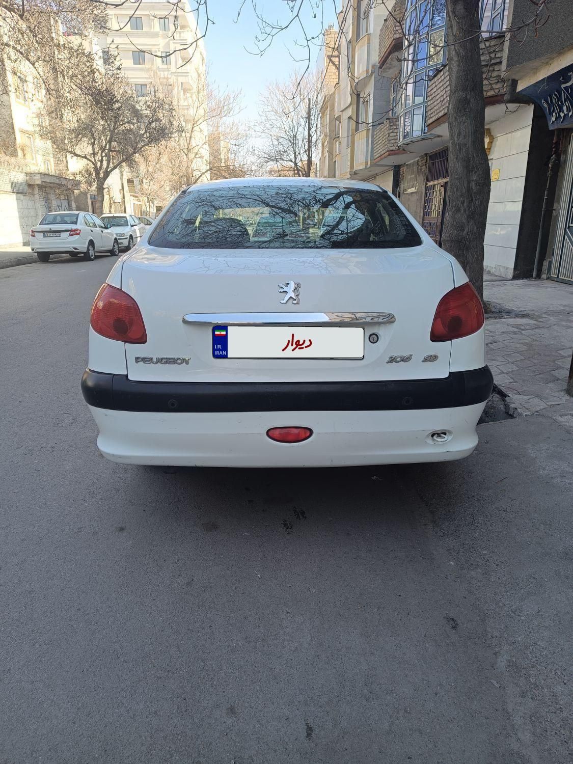 پژو 206 SD v8 - 1396