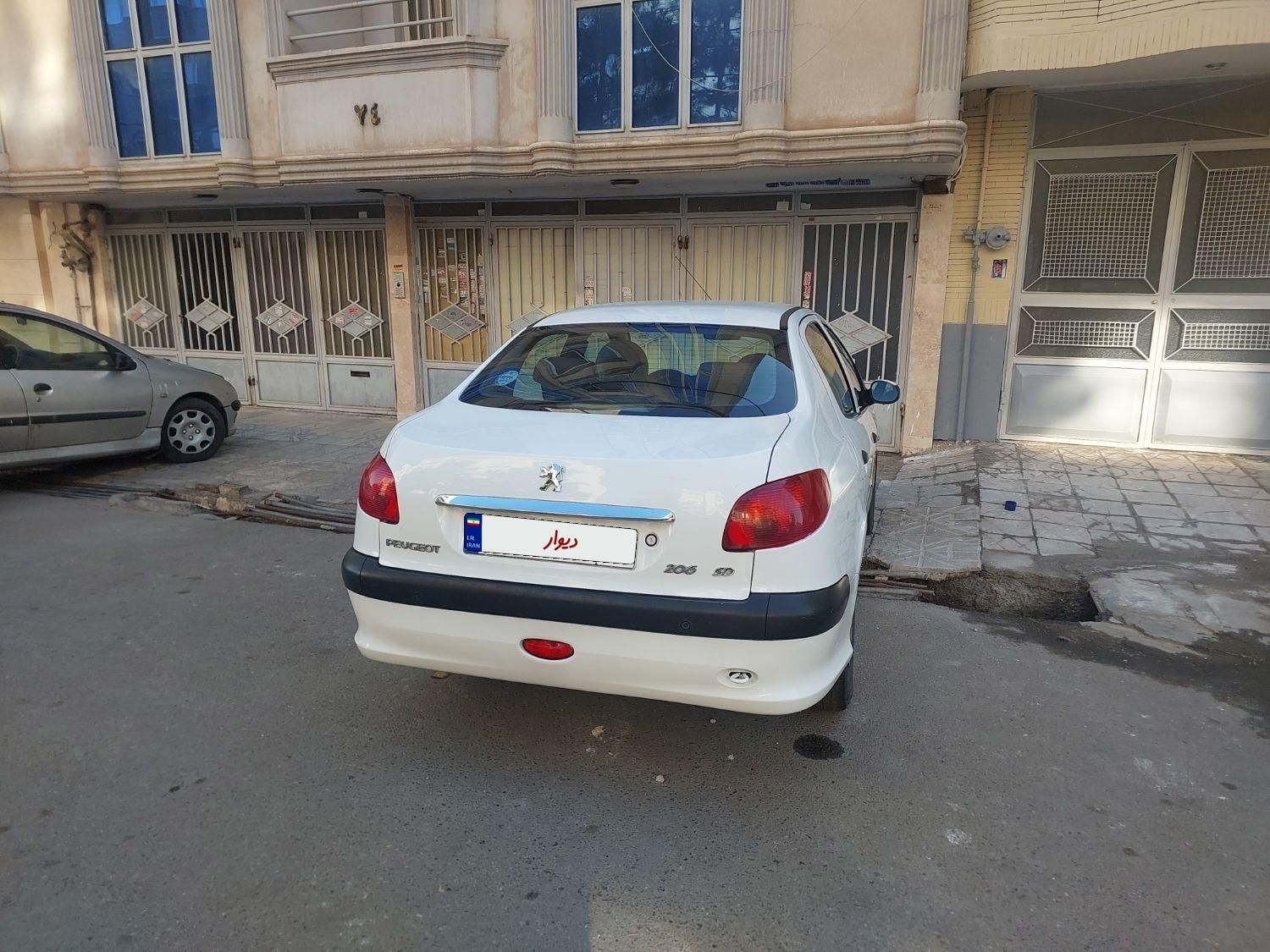 پژو 206 SD v8 - 1397