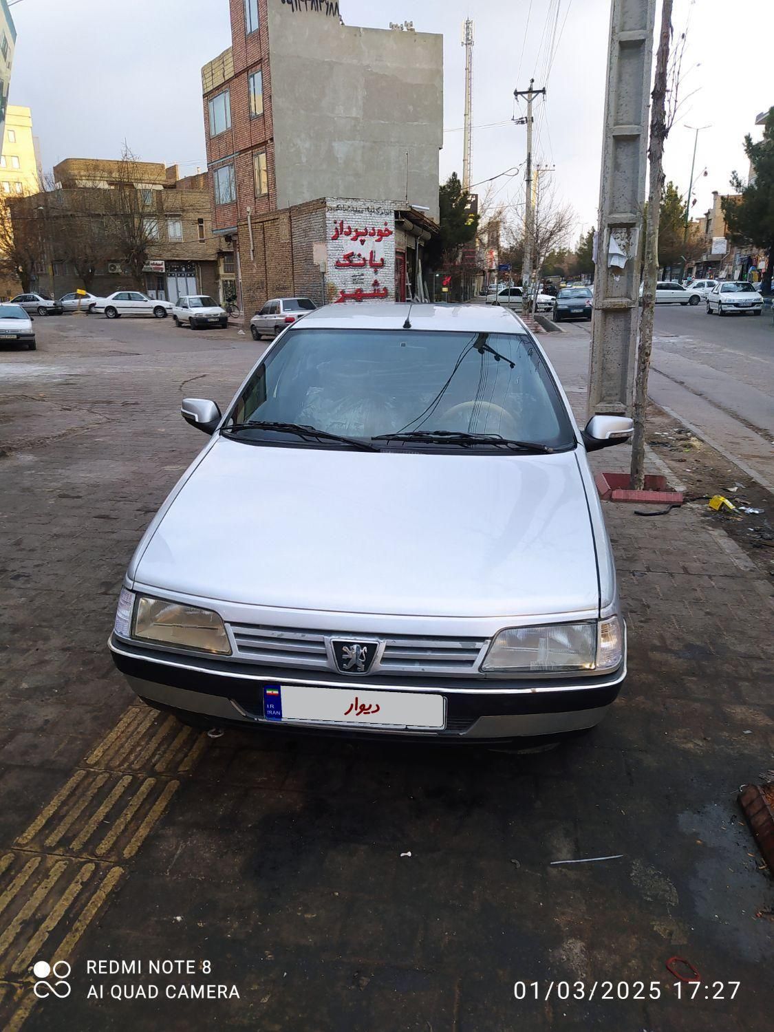 پژو 405 GLI - دوگانه سوز CNG - 1386