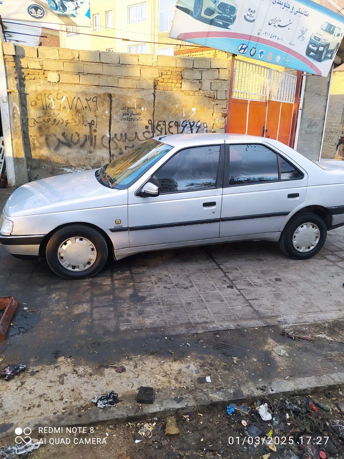 پژو 405 GLI - دوگانه سوز CNG - 1386