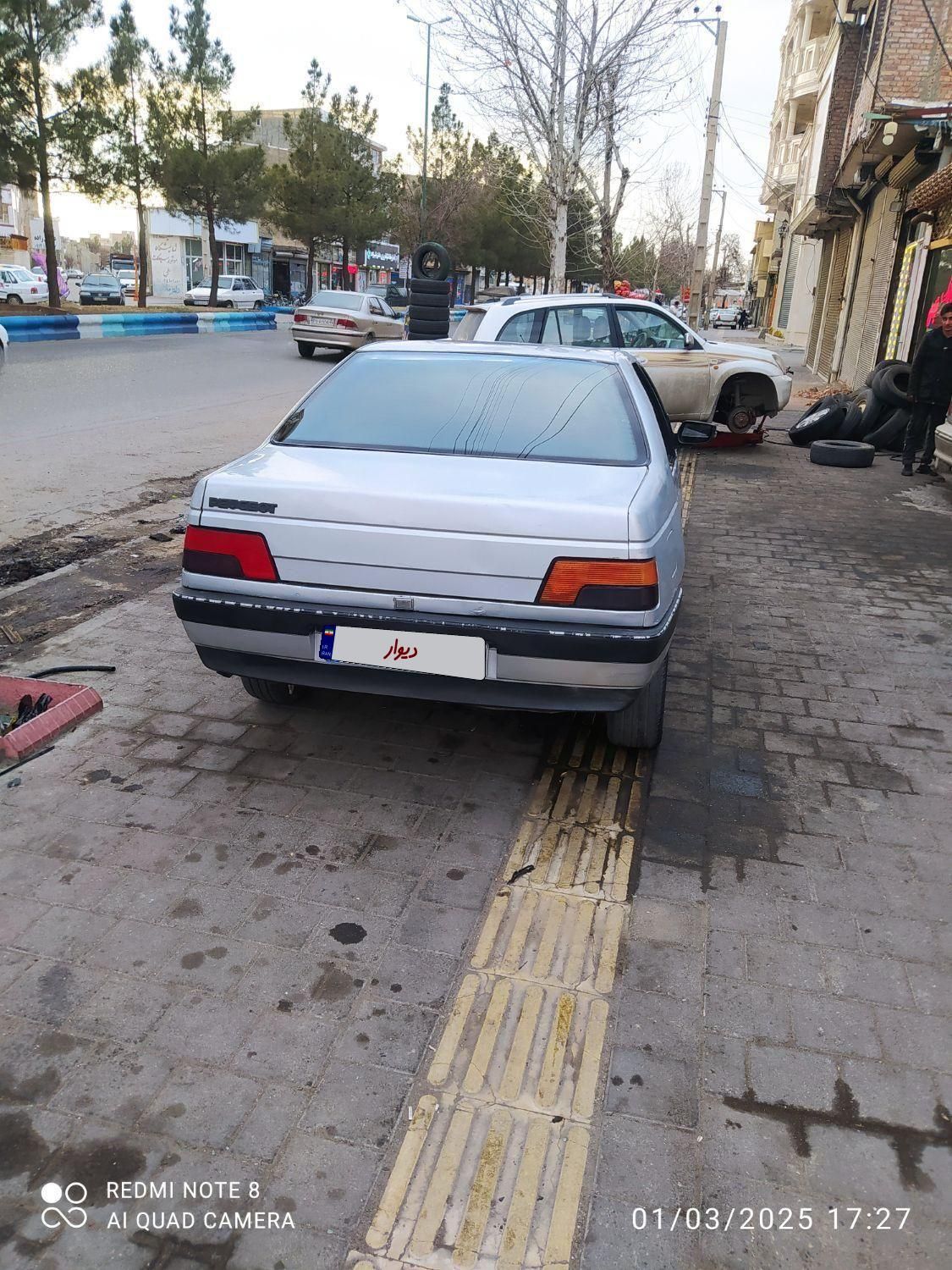 پژو 405 GLI - دوگانه سوز CNG - 1386