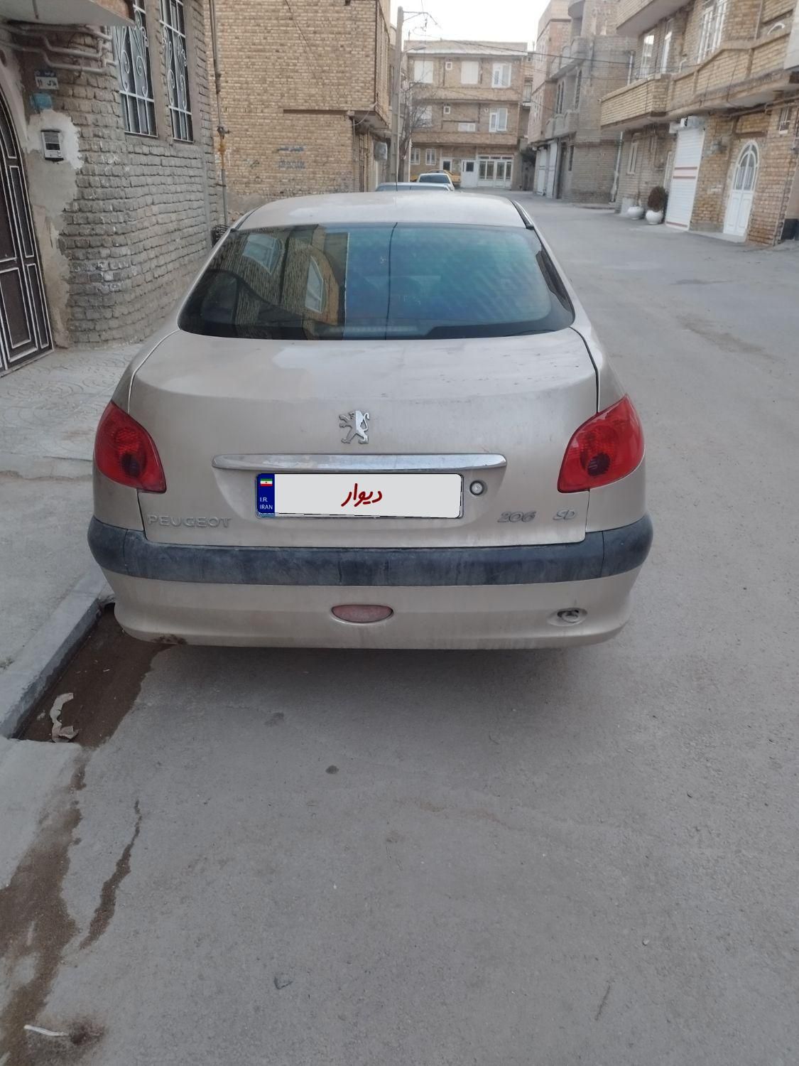 پژو 206 SD v20 - 1386