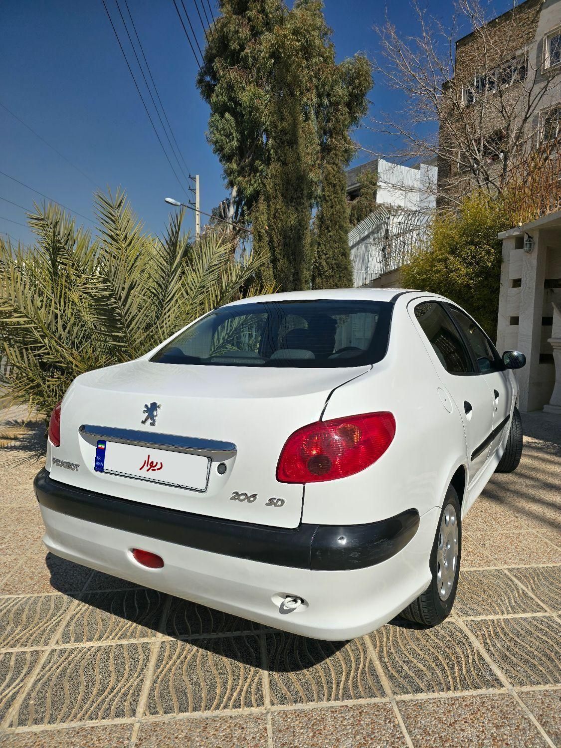 پژو 206 SD v8 - 1390