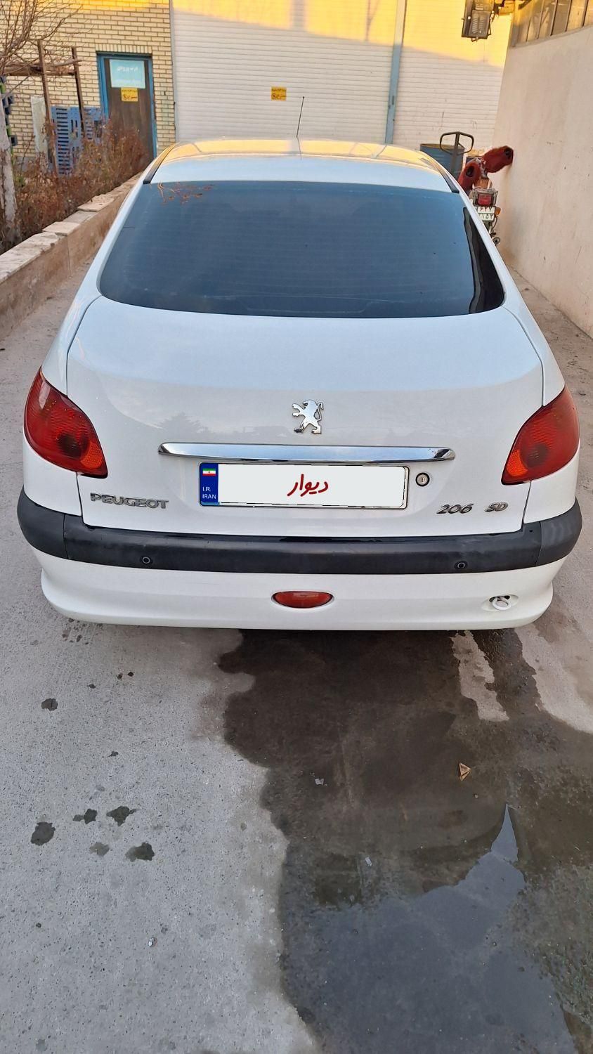 پژو 206 SD v8 - 1396