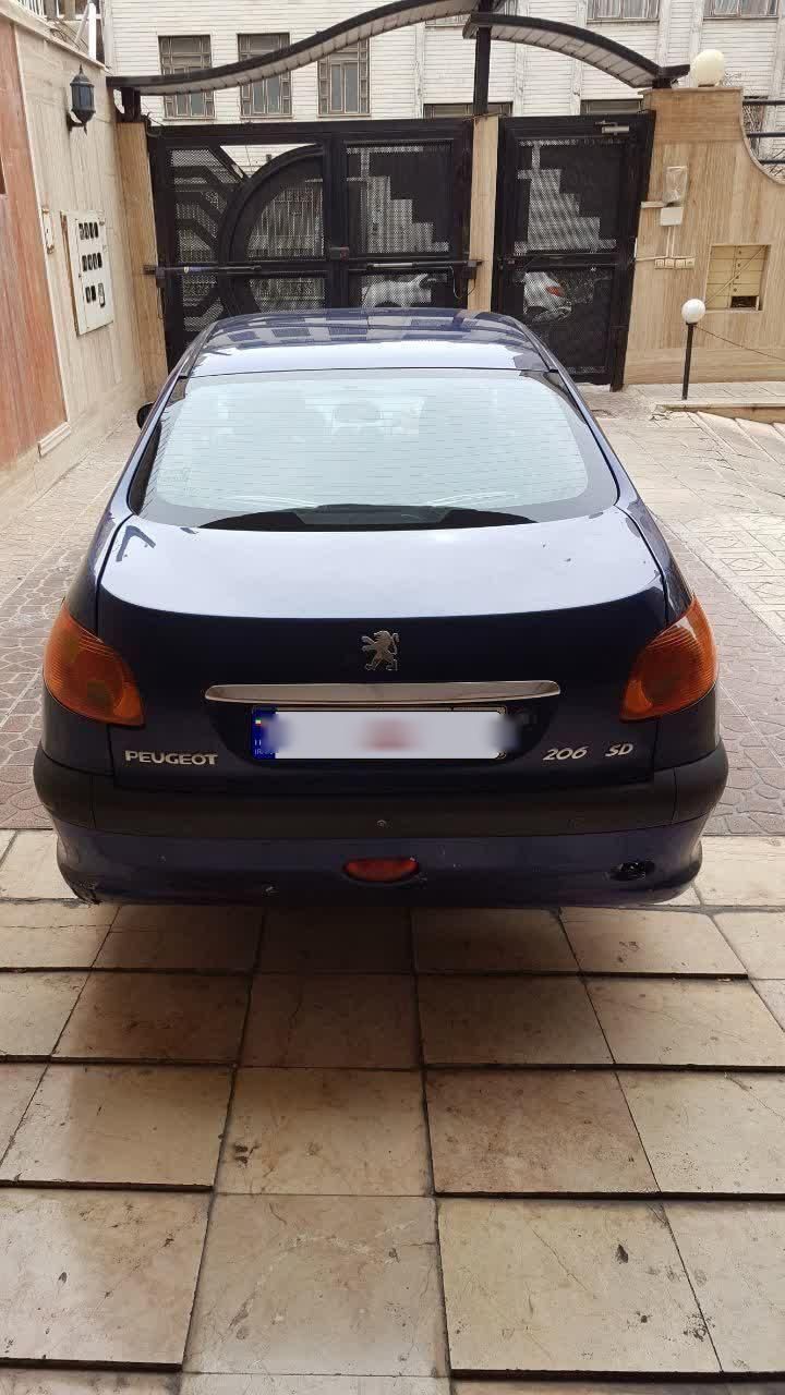 پژو 206 SD v8 - 1393