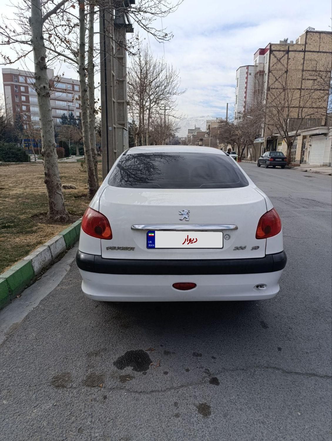 پژو 206 SD v8 - 1395