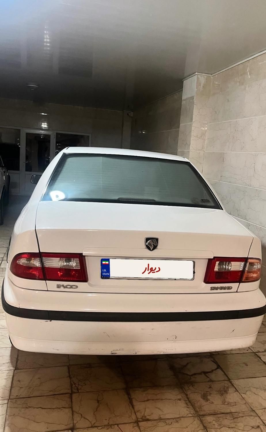 سمند LX EF7 دوگانه سوز - 1389