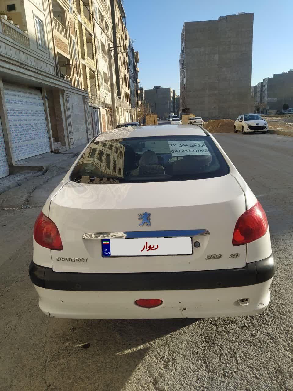 پژو 206 SD v8 - 1397