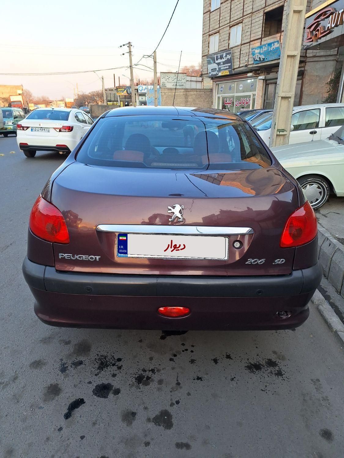 پژو 206 SD v8 - 1393