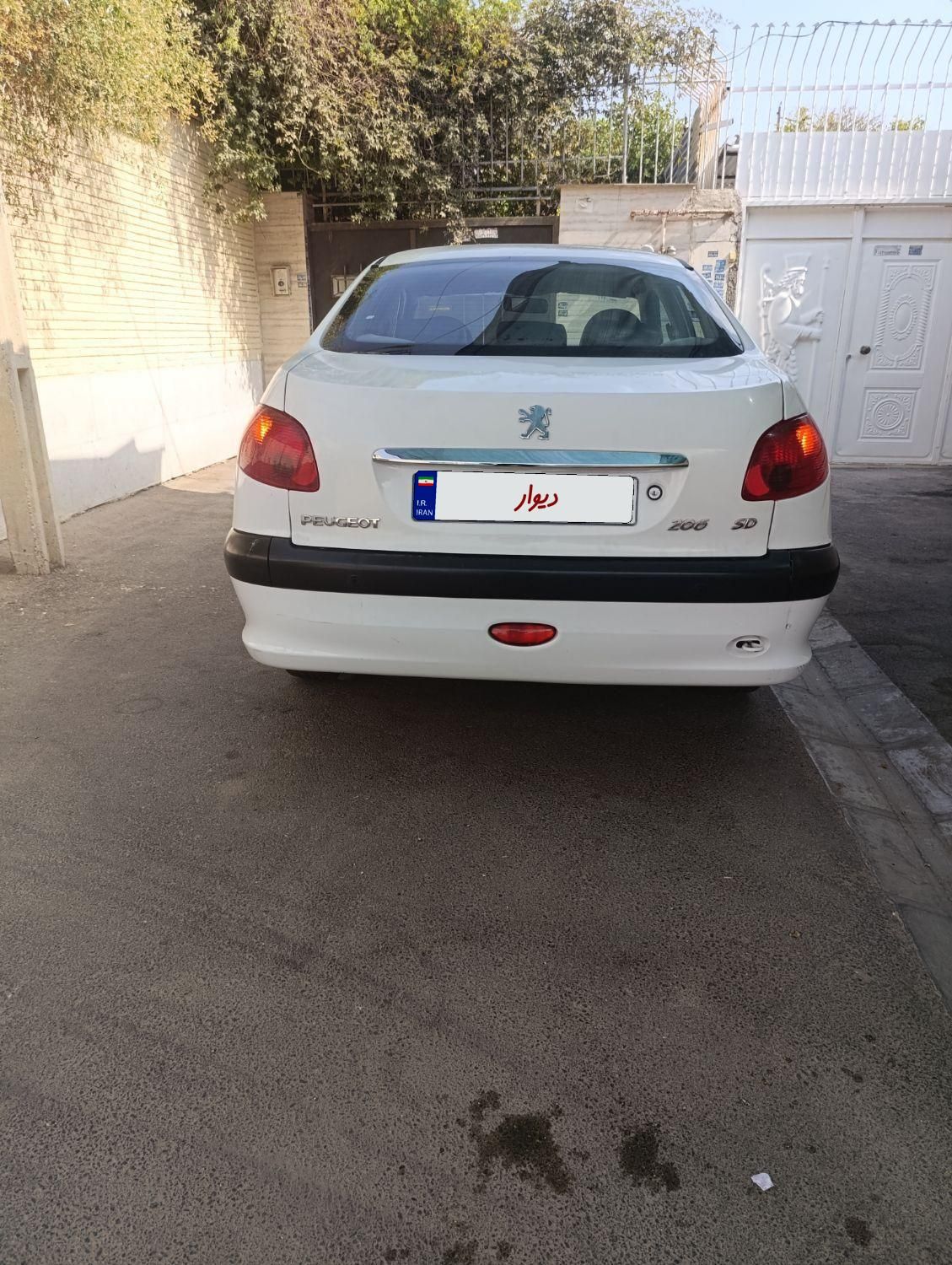 پژو 206 SD v8 - 1397