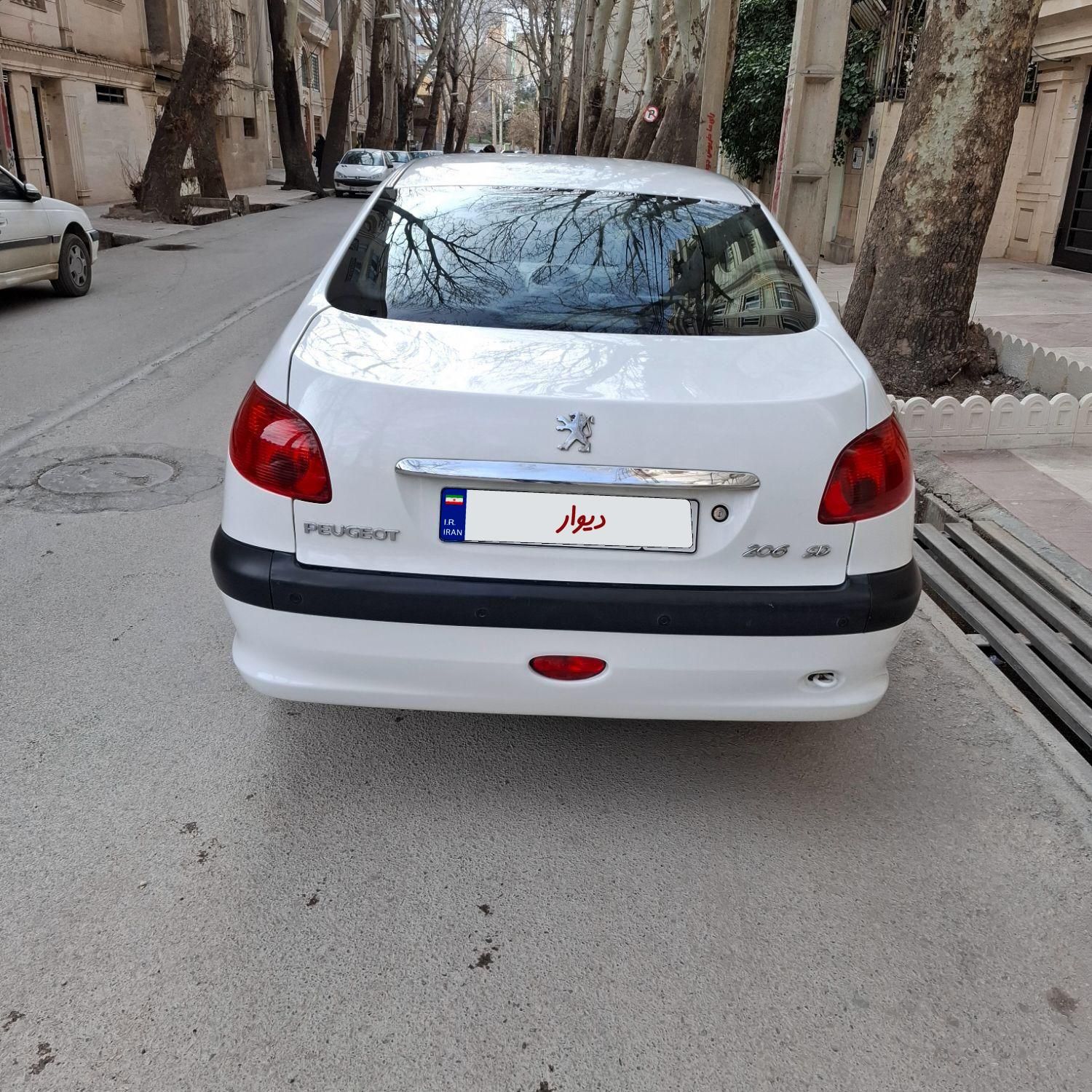 پژو 206 SD v1 - 1389