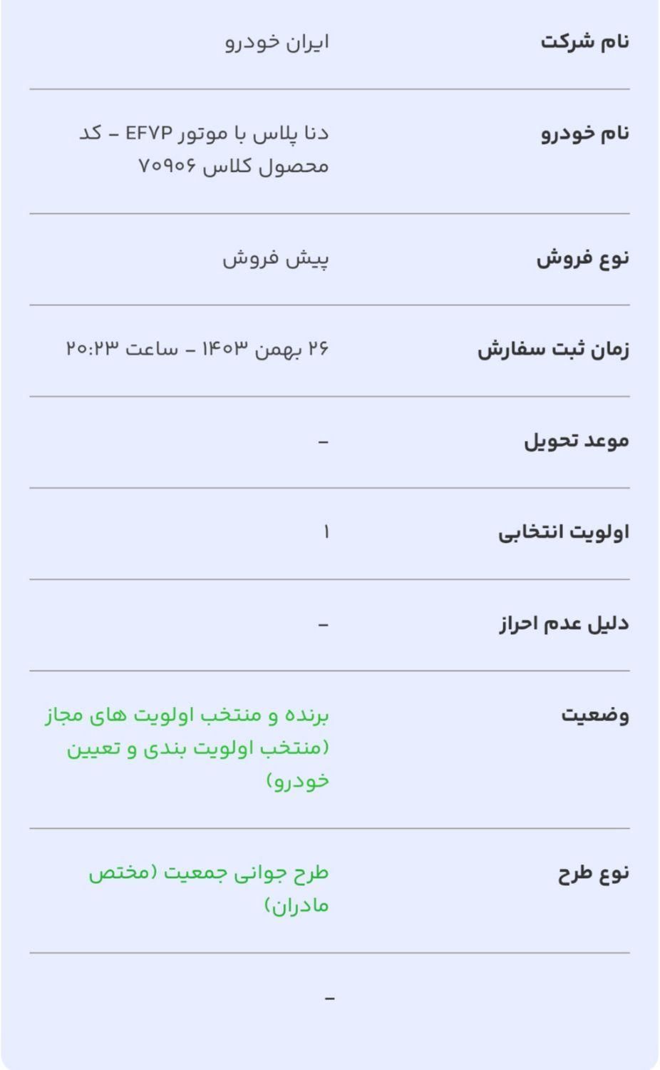 دنا پلاس 6 دنده توربو - 1403