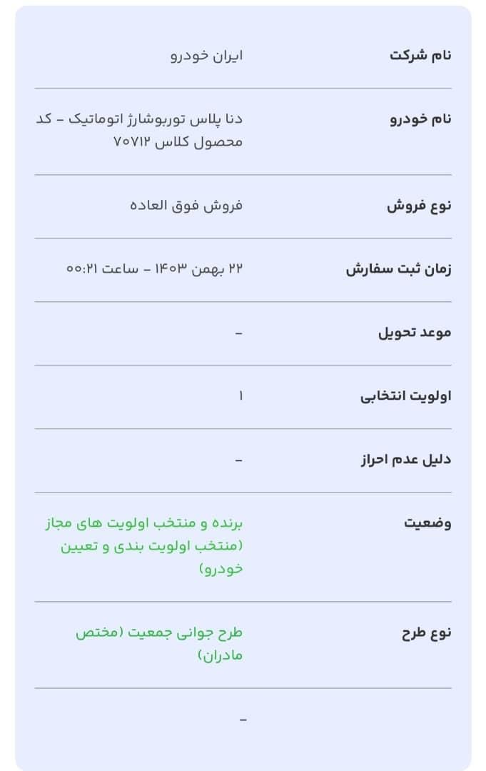 دنا پلاس اتوماتیک توربو - 1403