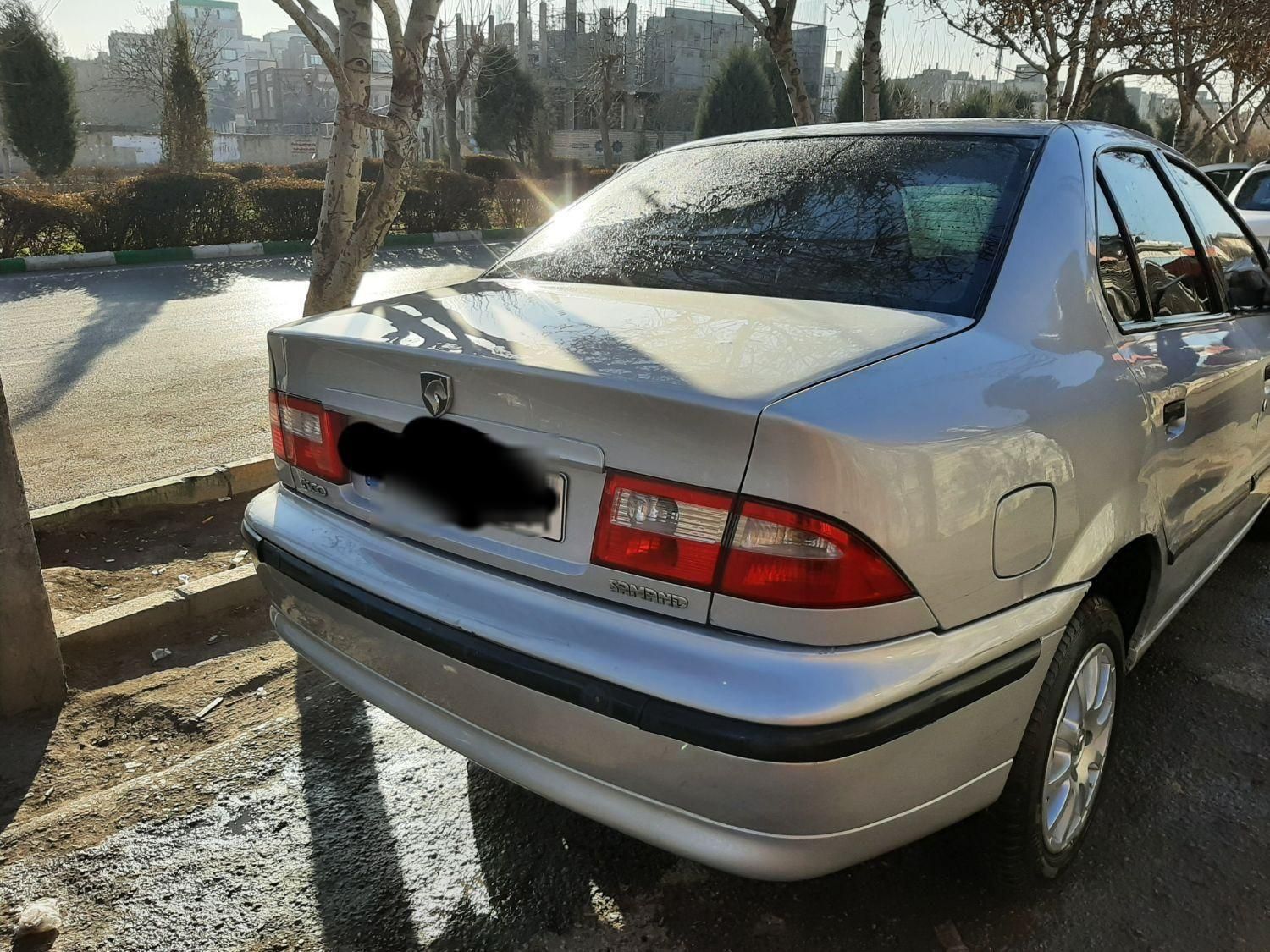 سمند LX EF7 دوگانه سوز - 1389