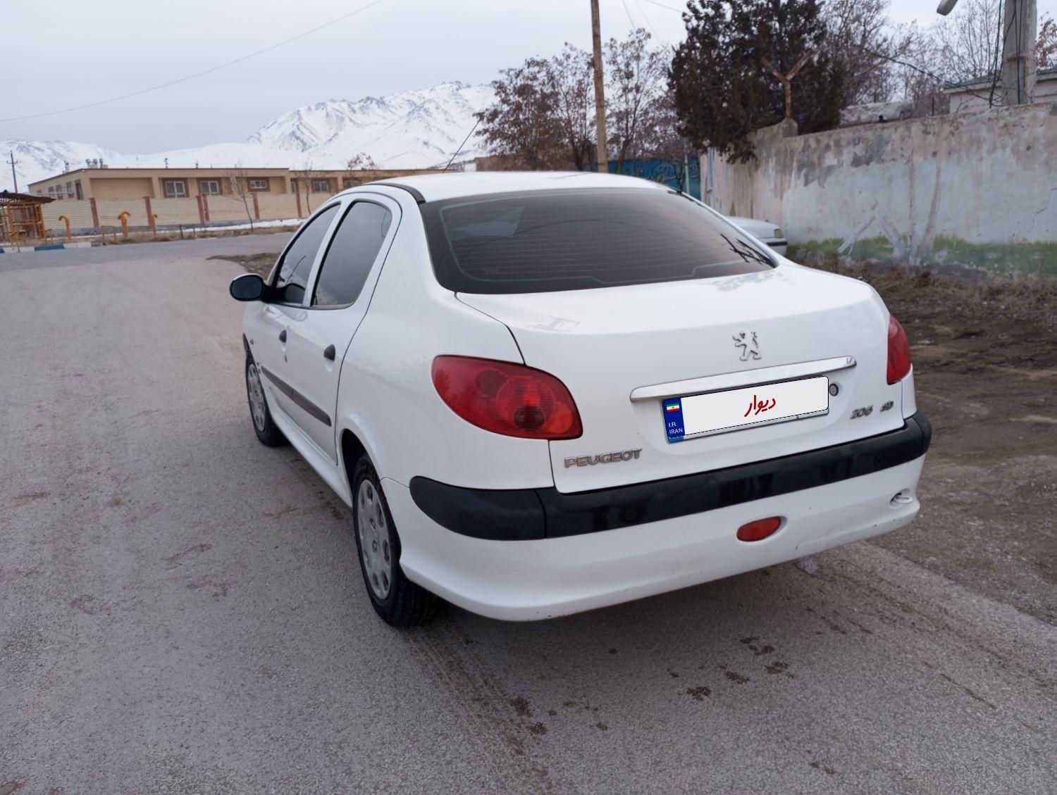 پژو 206 SD v8 - 1395