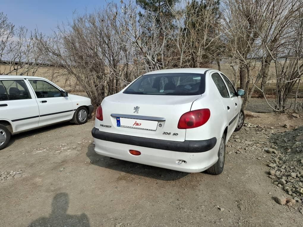 پژو 206 SD v8 - 1395