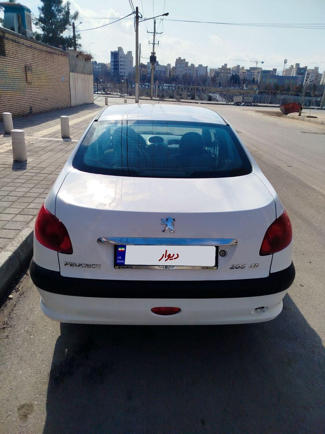 پژو 206 SD v8 - 1396