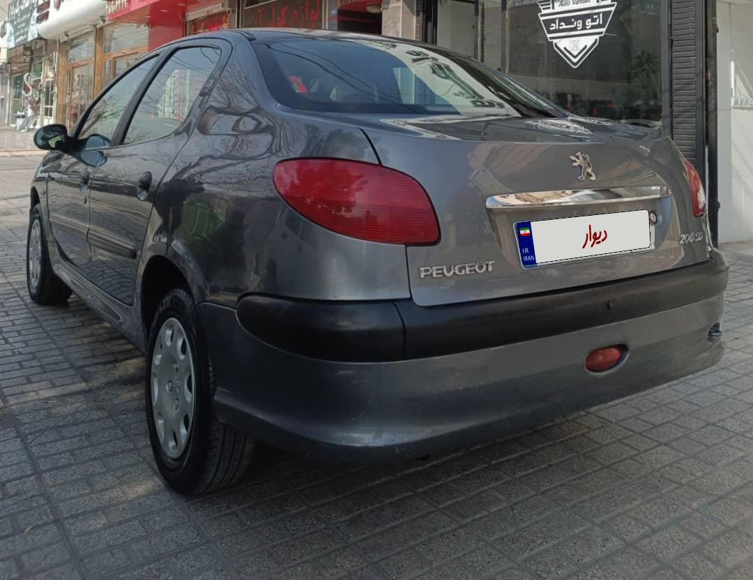 پژو 206 SD v8 - 1386