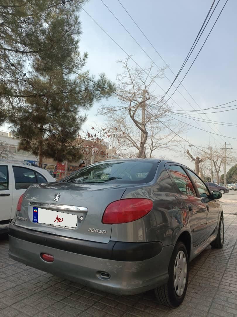 پژو 206 SD v8 - 1386