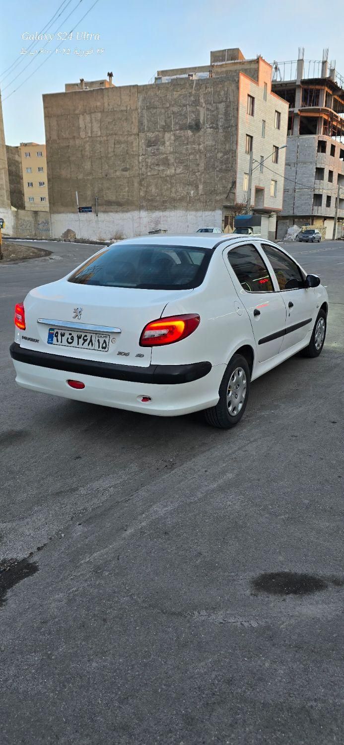 پژو 206 SD v8 - 1395