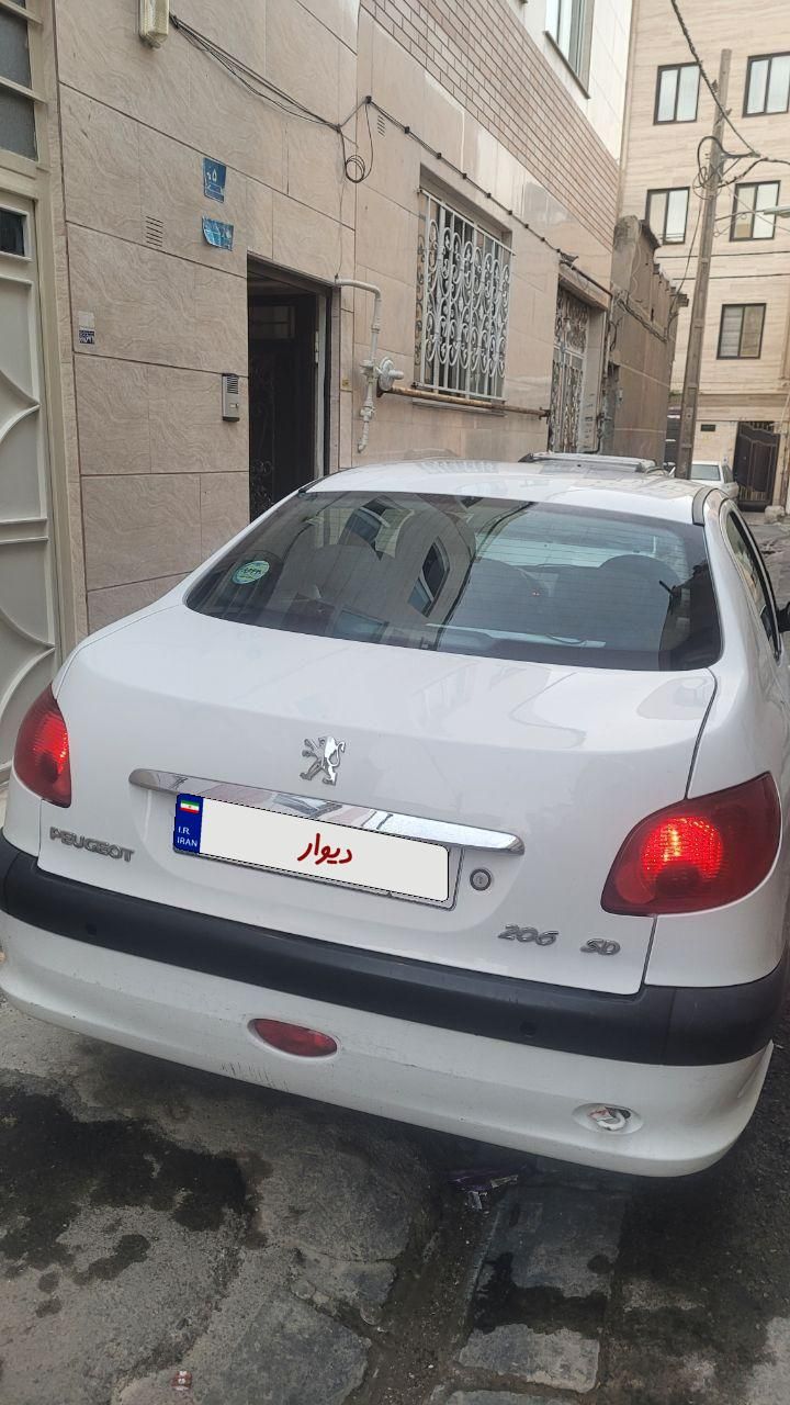 پژو 206 SD v8 - 1400