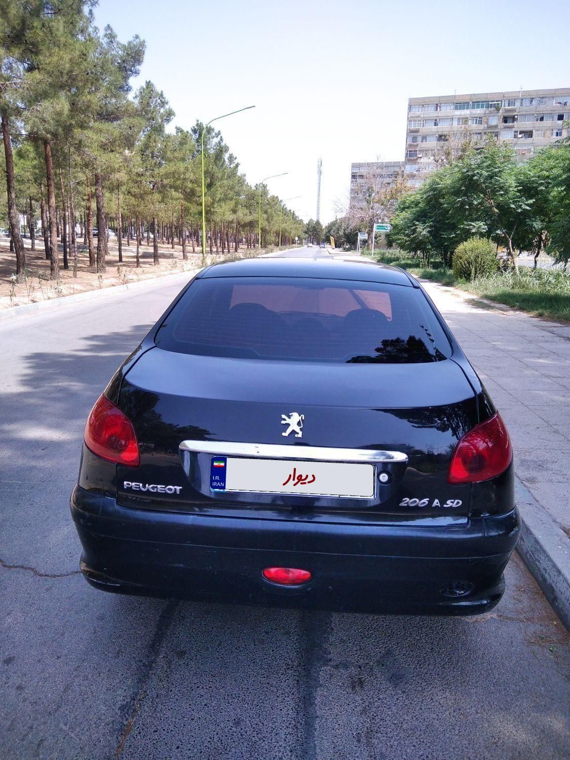 پژو 206 SD v9 - 1387