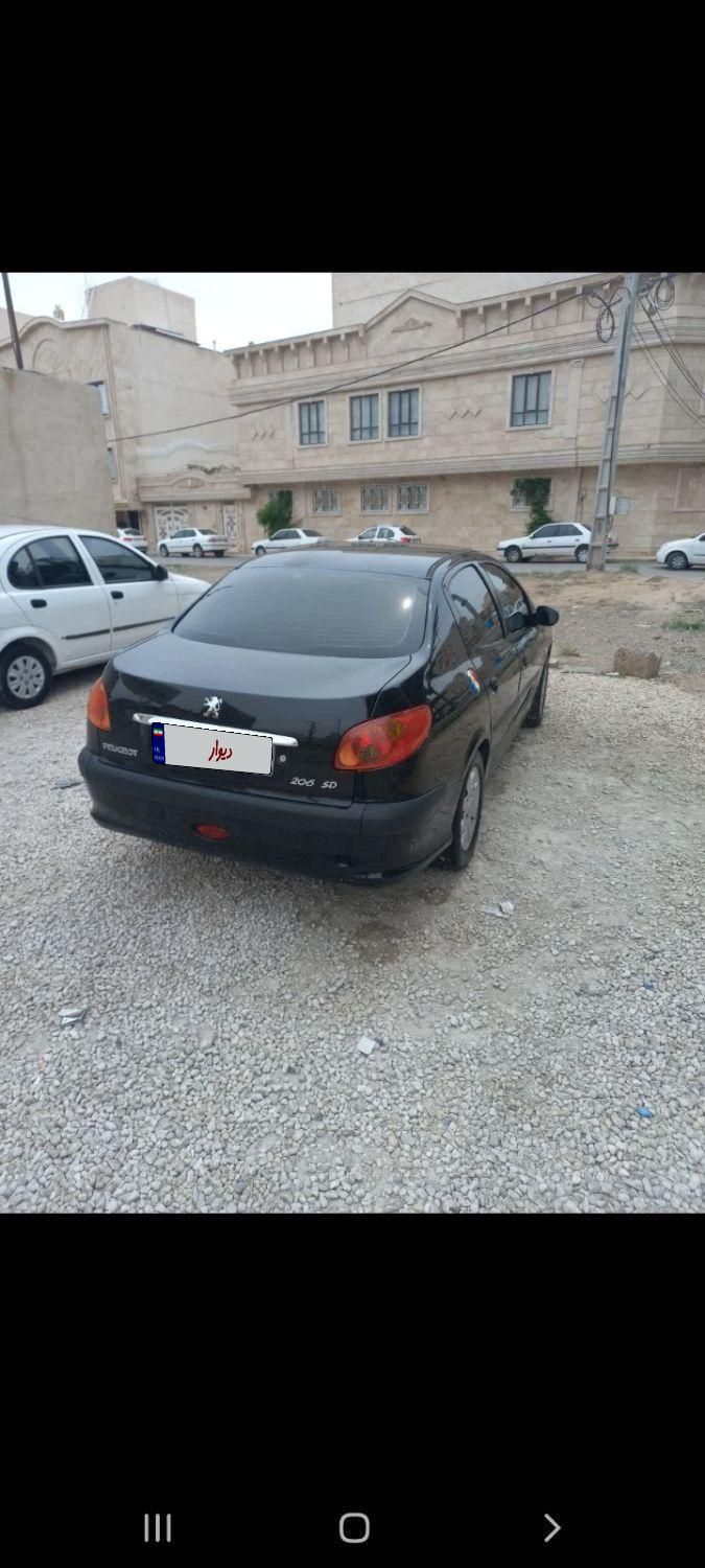 پژو 206 SD v8 - 1393