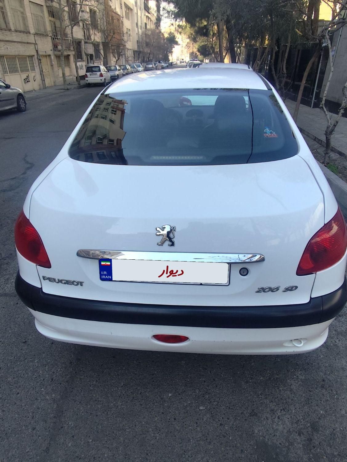 پژو 206 SD v8 - 1391