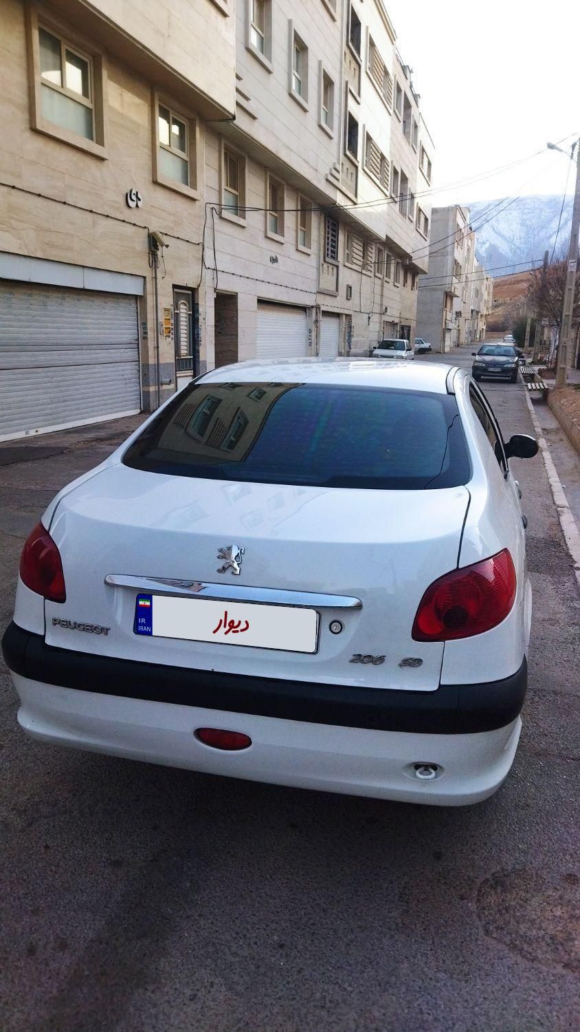 پژو 206 SD v8 - 1396