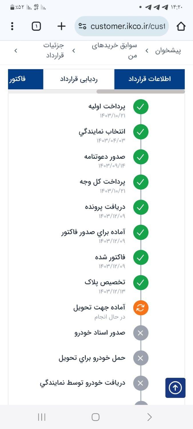 دنا پلاس 6 دنده توربو - 1403