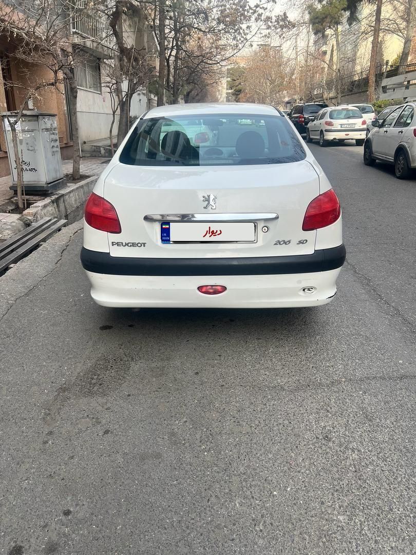 پژو 206 SD v1 - 1389